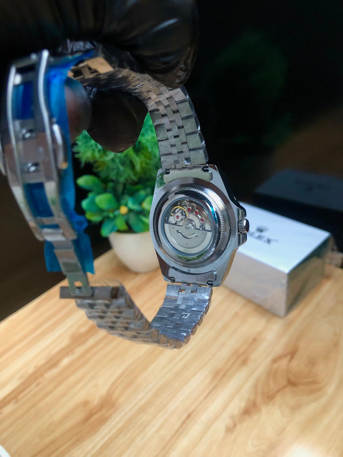 Rolex GMT-Master II Automatic Watch with Jubilee Bracelet