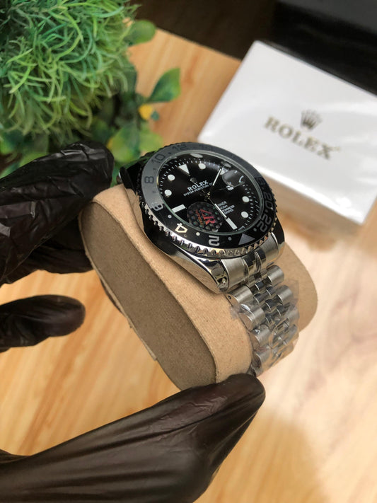 Rolex GMT-Master II Automatic Watch with Jubilee Bracelet